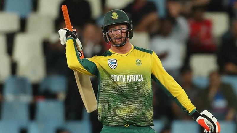 Duminy remained unbeaten on 64 runs off 40 balls with four boundaries and three sixes. The South African chase was off to a decent start before J.J. Smuts stepped out to pacer Jaydev Unadkat, only to be surprised by a slower delivery as Suresh Raina picked up an easy lofted catch at cover-point. India vs South Africa,South Africa beats India,South Africa beat India,Heinrich Klaasen,JP Duminy,Virat Kohli,MS Dhoni,Manish Pandey
