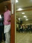 Megastar Amitabh Bachchan has lent his voice for a song titled "Badumba" for his upcoming film "102 Not Out". "Sung a song and composed it for '102 Not Out'. Rehearsals on with the great Ganesh... its 'BAADDUUUMBAAAA'! Trust me," Amitabh tweeted on Wednesday.