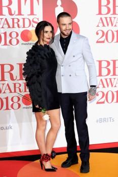 Liam Payne and Cheryl Cole attend The BRIT Awards 2018.