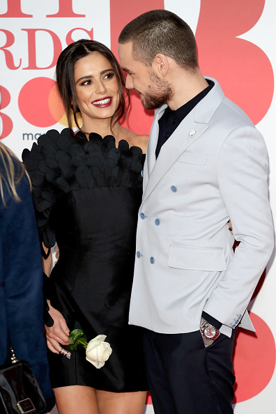 Cheryl and Liam Payne attend The BRIT Awards 2018 held at The O2 Arena on February 21, 2018 in London, England. Liam Payne and Cheryl Cole,Liam Payne,Cheryl Cole,Brit Awards 2018,Brit Awards 2018 red carpet