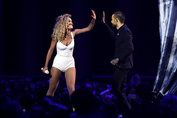 Rita Ora and Liam Payne perform Fifty Shades duet 'For You' at Brit