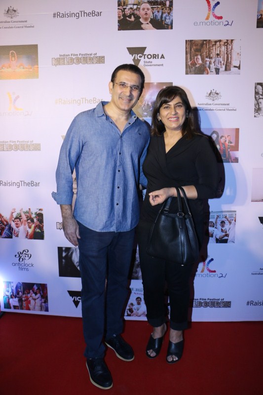 Parmeet Sethi and Archana Puran Singh spotted at Raising the Bar special screening in Delhi. Tanishtha Chaterjee,Shreyas Tapade,Rasika Dugal,Sohail Khan,Sanjay Suri,Nidhi Singh,Isha Talwar,Raising The Bar,Raising The Bar special screening