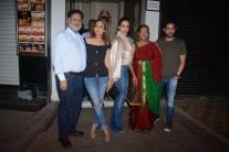 Malaika and sister Amrita Arora hosted a birthday bash for their father Anil Arora on Wednesday in Mumbai, and it was a private affair.
