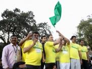 Clad in yellow T-shirt and blue jeans, Gandhi joined party's state unit leaders and cadres who assembled at the 17th century tomb of king Mohammed Adil Shah for the "Vrukshathon 2018" with a call to conserve water and protect trees.