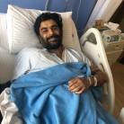 Madhavan on Monday took to Twitter to share that he is back on track. "Shoulder surgery done... Fighter back on track. Cannot feel my right arm haha," he tweeted.