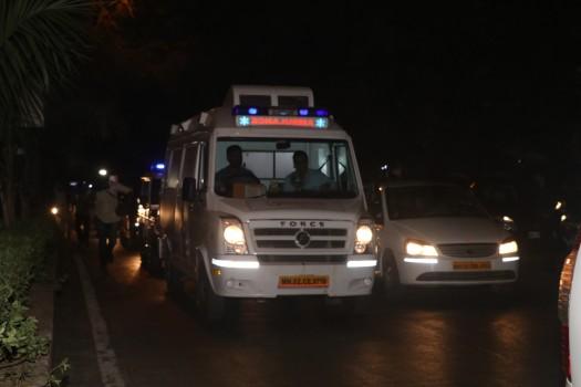 Sridevi's mortal remains brought to her Lokhandwala residence.