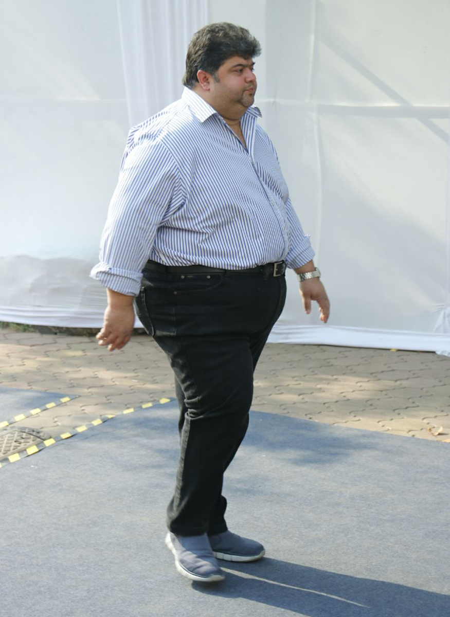 Rajat Rawail arrives at the Celebration Sports Club to pay a last respect to the Legendary Sridevi. Arbaaz Khan,Jaya Prada,Urvashi Rautela,Aditya Thackeray,Sridevi funeral,celebs at Sridevi funeral,Celebration Sports Club,Sridevi,actress Sridevi