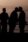 Warren Orlandi and Pauly Phillips kiss after they became the first same-sex couple to marry atop of the Sydney Harbour Bridge, just two days out from the 40th anniversary of the Sydney Gay and Lesbian Mardi Gras, in Australia, March 1, 2018.