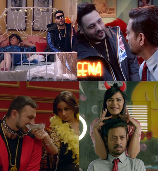 Generally, a man would opt for two options, either killing the wife or killing the lover, Abhinay Deo's quirky comedy showcases the protagonist option for the unusual option of blackmailing his wife's lover. Blackmail,irrfan khan blackmail,Arunoday Singh,bollywood movie Blackmail,Blackmail poster,Blackmail wallpaper