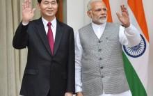 As India pushes ahead with its engagements with southeast Asia under the Act East Policy, Prime Minister Narendra Modi received Vietnam President Tran Dai Quang ahead of bilateral talks here on Saturday.
