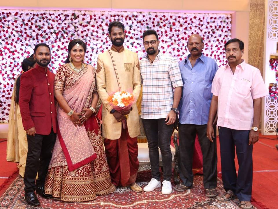 Prasanna at Ramesh Thilak and Navalakshmi wedding reception. Vijay Sethupathi,Venkat Prabhu,Mohan Raja,KS Ravikumar,Ramesh Thilak and Navalakshmi,Ramesh Thilak,Navalakshmi wedding reception,Ramesh Thilak and Navalakshmi wedding reception pics,Ramesh Thilak and Navalakshmi wedding reception images
