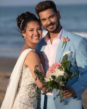 Keith Sequeira and Rochelle Rao have an intimate white wedding in Tamil Nadu.