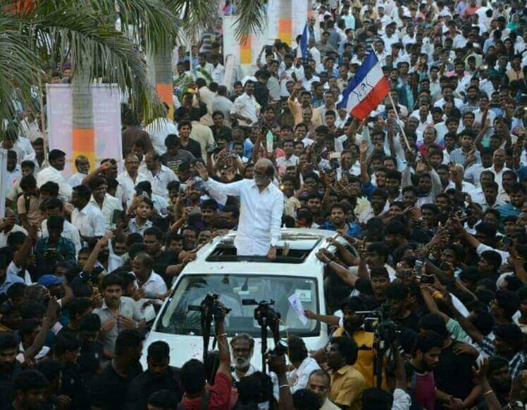 But after the demise of Jayalalithaa and with Karunanidhi in poor health, there is a leadership vacuum in the state which he can fill, Rajnikanth said. Rajinikanth,Superstar Rajinikanth,Rajinikanth in politics,Rajinikanth unveils MGR statue,MGR statue,MGR statue pics,MGR statue images