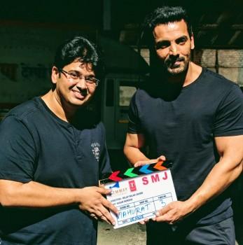 Filmmaker Milap Zaveri along with actor John Abraham have started shooting for their upcoming film 