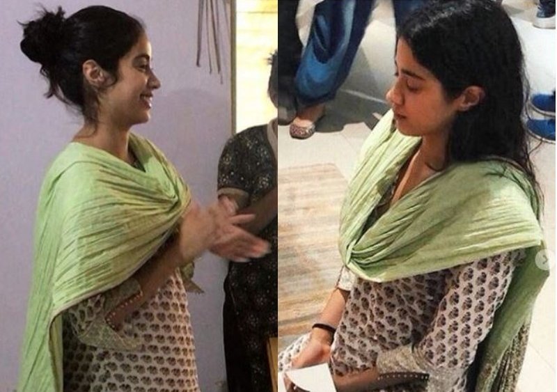 Janhvi Kapoor celebrates her 21st birthday in an Old Age home with her family! Janhvi Kapoor,Janhvi Kapoor birthday,Janhvi Kapoor birthday pics go viral,Janhvi Kapoor birthday pics,Janhvi Kapoor birthday cake,Janhvi Kapoor birthday celebration