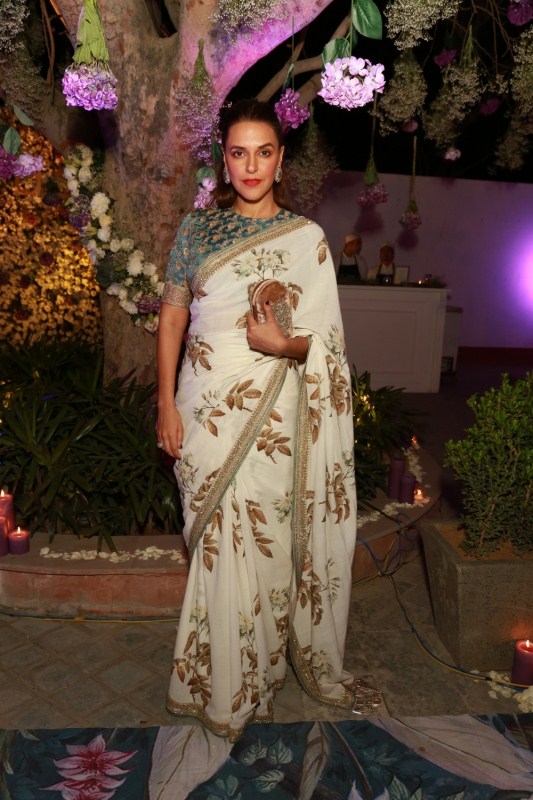 Actress Neha Dhupia at a multi designer store launch, in New Delhi on March 6, 2017. Neha Dhupia,Athiya Shetty,Nimrat Kaur