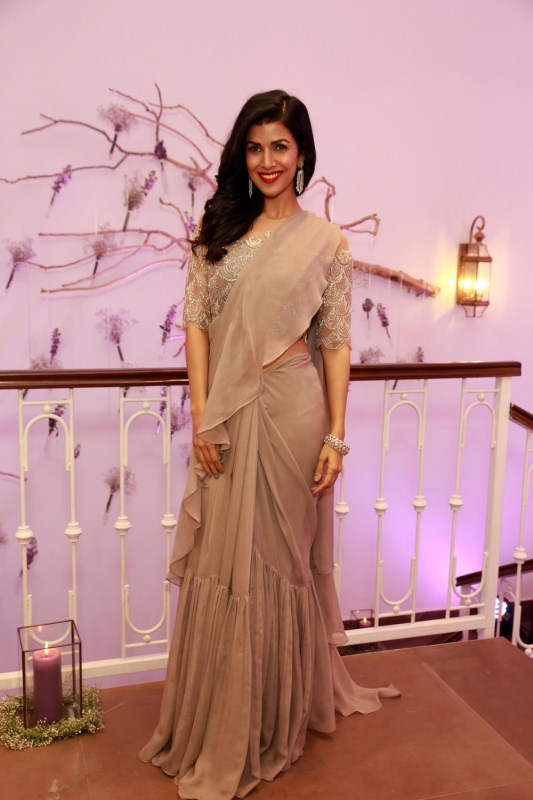 Actress Nimrat Kaur at a multi designer store launch, in New Delhi on March 6, 2017. Neha Dhupia,Athiya Shetty,Nimrat Kaur