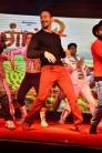 Tiger Shroff performs at the trailer launch of the film Gavthi in Mumbai.