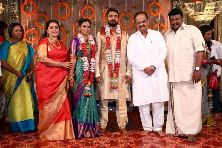 Bhagyaraj,Shanthanu,Ilayaraja,MK Stalin,Edapadi Palaniswami,Keerthana and Akshay wedding,Keerthana and Akshay marriage,Keerthana and Akshay wedding pics,Keerthana and Akshay marriage pics
