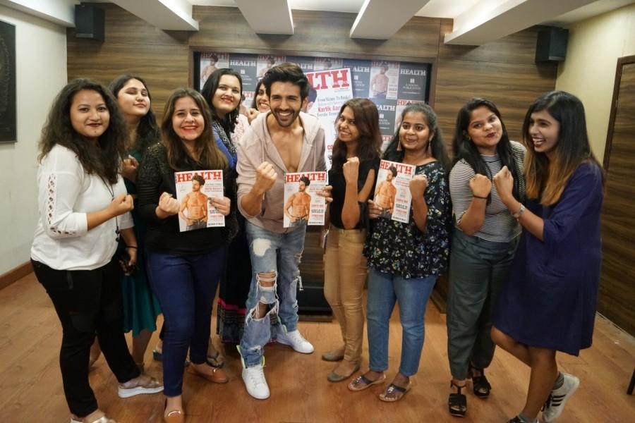 The Health and Nutrition magazine is now available on the stand for his fans to grab a copy of it. Sonu Ke Ki Titu Sweety,Kartik Aaryan,Health and Nutrition Magazine,actor Kartik Aaryan,Kartik Aaryan on Magazine,Kartik Aaryan on Nutrition Magazine