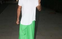 Ranveer Singh recently snapped in green skirt avatar which was height of everything.