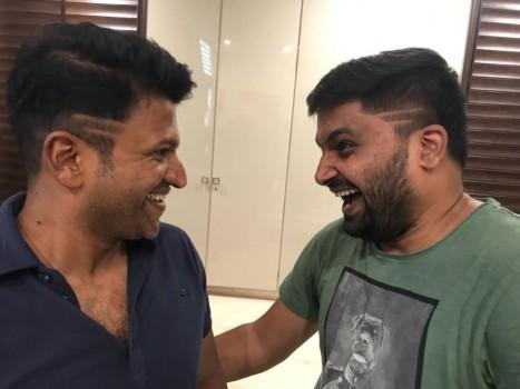 Actor Puneeth Rajkumar gets new look for Pavan Wadeyar's film.