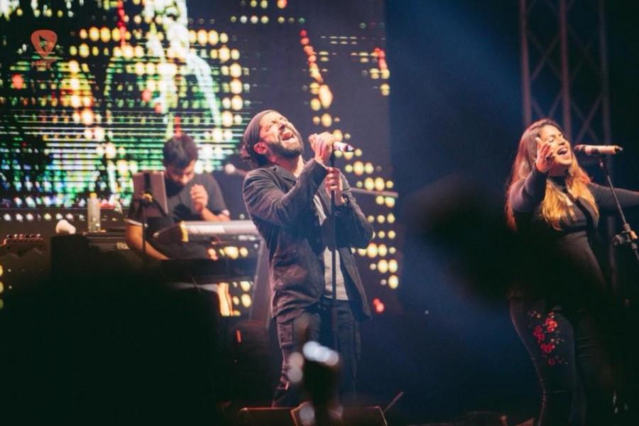 The audience had a first-hand encounter with a Bollywood star. Never before had a star of Farhan's stature visited our locality, it was an environment of celebration. Farhan Akhtar Live,Farhan Akhtar,actor Farhan Akhtar,Farhan Akhtar perform in Odisha,Farhan Akhtar globe performing