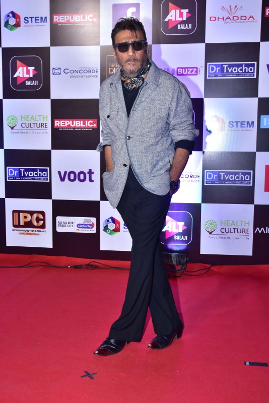 Jackie Shroff arrives at IWM Digital Awards 2018. Karishma Sharma,Jackie Shroff,Tusshar Kapoor,Sana Khan,IWM Digital Awards 2018,celebs at IWM Digital Awards 2018,IWM Digital Awards 2018 pics,IWM Digital Awards 2018 images,IWM Digital Awards 2018 stills,IWM Digital Awards 2018 pictures