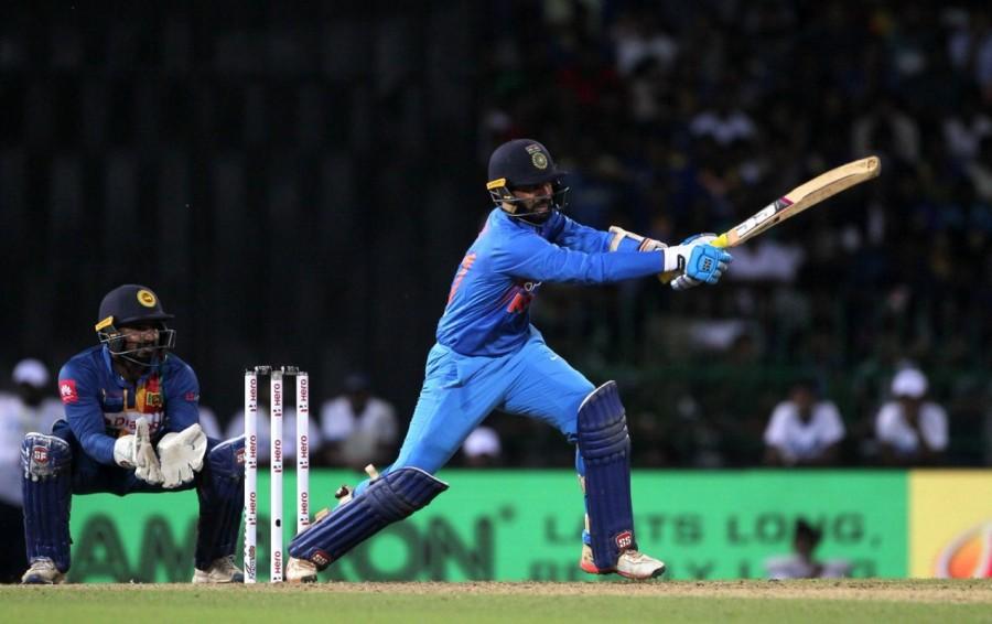 Chasing 152/9 target in a match which was curtailed to 19 overs due to rain, Rohit Sharma (11) and Shikhar Dhawan (8) could not provide the start India wanted. The duo was sent back to the pavilion in the fourth over with only 22 runs on board. India beat Sri Lanka,India defeated Sri Lanka,Suresh Raina,Lokesh Rahul,Manish Pandey,Dinesh Karthik,Nidahas Trophy