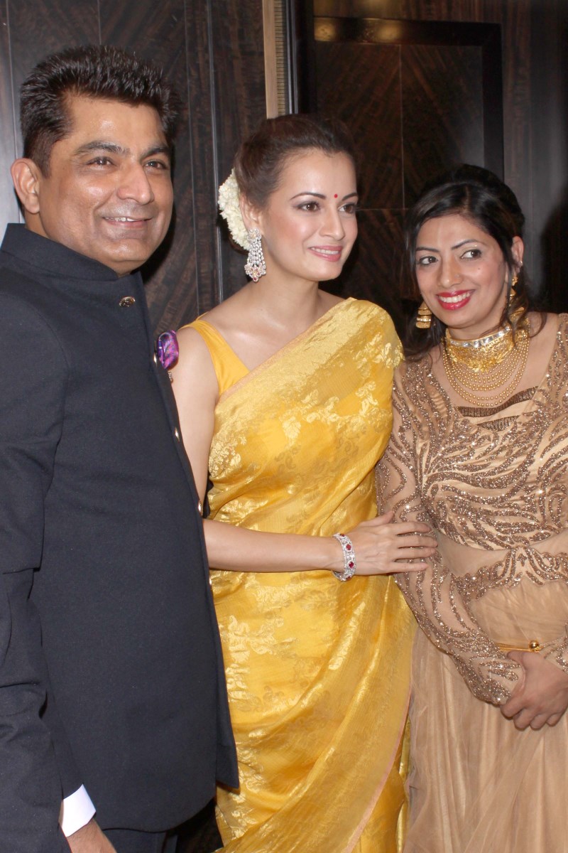 Dia Mirza at Launches Jewellery Show Kangana Ranaut and Dia Mirza Launches Jewellery Show in Delhi,Kangana Ranaut,actress Kangana Ranaut,Kangana Ranaut latest pics,Kangana Ranaut images,Dia Mirza,actress Dia Mirza,Dia Mirza pics,Dia Mirza images,Dia Mirza latest photos