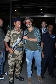 Varun Dhawan snapped at Mumbai Airport.