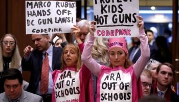 Florida school shooting,Marjory Stoneman Douglas High School shooting,National School Walkout,protest against gun violence,U.S. Students Protest Gun Violence