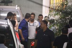Raid special screening,Raid,Raid special screening pics,Raid special screening images,Ajay Devgn,Kajol,Ajay Devgn and Kajol,Raid movie,bollywood movie Raid