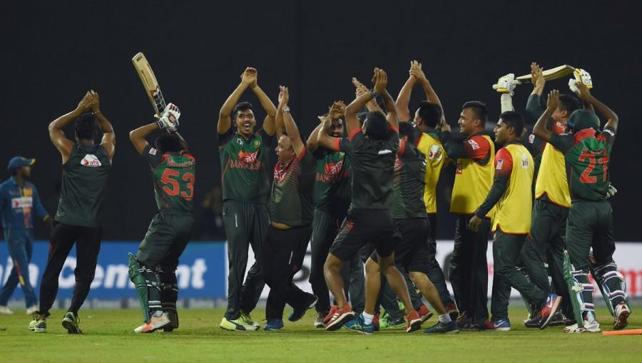 At one point, the hosts were tottering at 41/5 inside 10 overs and then somehow, scored a decent score of 159 which Bangladesh chased down with a ball to spare. Nidahas Trophy,Mahmudullah,Bangladesh reach final,Bangladesh beats Sri Lanka,Bangladesh trash Sri Lanka