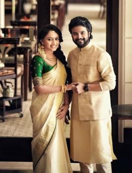 Malayalam young actor Neeraj Madhav engaged to Deepthi at Karapparambu, Calicut.