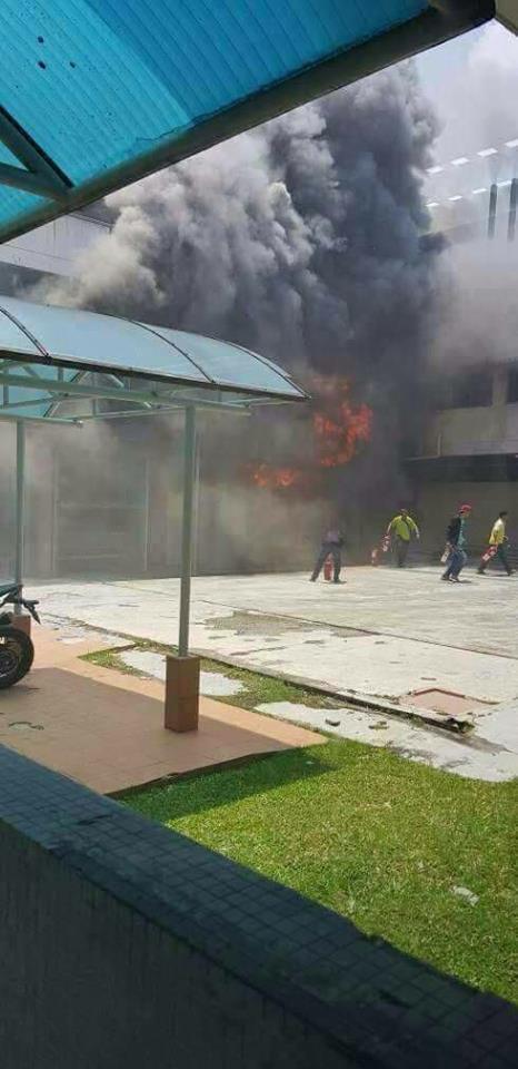 A fire broke out in the forensics department of Malaysia’s largest public hospital on Saturday. Fire at Malaysia,Malaysia,Malaysia's largest public hospital,fire at Malaysia's largest public hospital