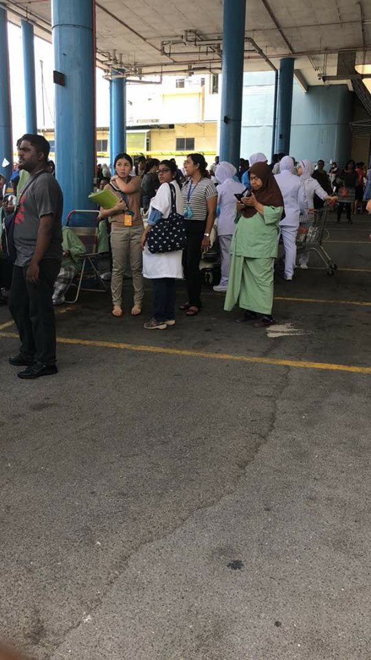 Fire prompts evacuation of Malaysia's largest public hospital. Fire at Malaysia,Malaysia,Malaysia's largest public hospital,fire at Malaysia's largest public hospital