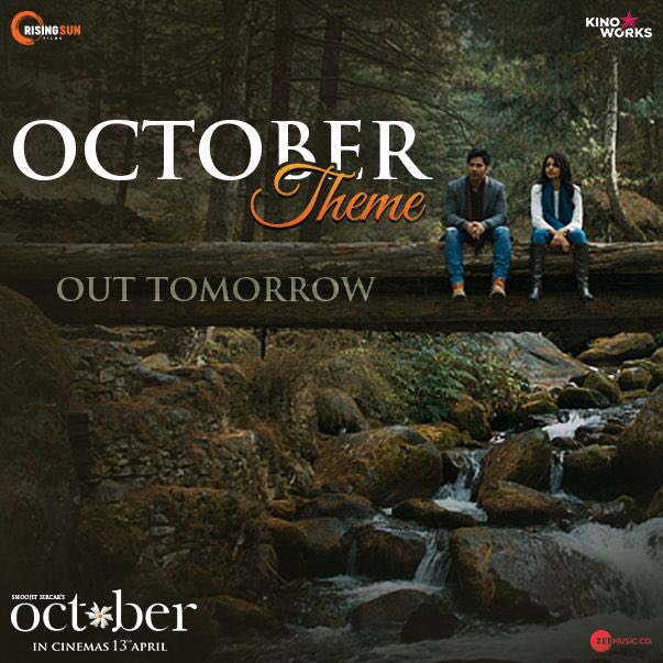 Actor Varun Dhawan and Banita Sandhu's October movie poster. Varun Dhawan,actor Varun Dhawan,October first look poster,October first look,October poster,October movie poster,October pics,October wallpaper