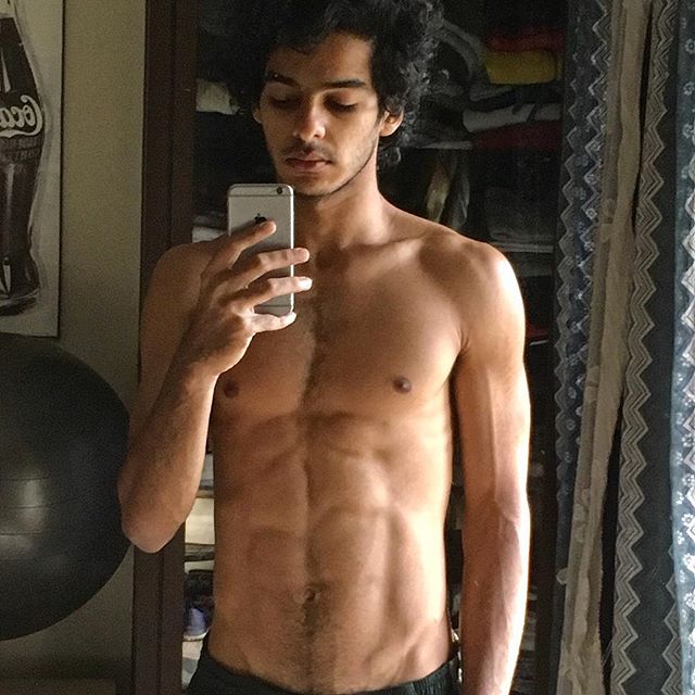 Bollywood actor Shahid Kapoor's brother Ishaan Khatter had to shed eight kg to get the role in his debut film "Beyond The Clouds" right. Ishaan Khatter,actor Ishaan Khatter,Ishaan Khatter shirtless selfie,Ishaan Khatter selfie,Ishaan Khatter abs,ishaan khatter debut movie,Beyond The Clouds,Beyond The Clouds actor