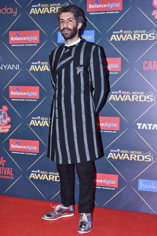 Jim Sarbh attends the first edition of News18 REEL Movie Awards held at Taj Land's End in Mumbai. Richa Chadha,Rajkummar Rao,Jim Sarbh,Nikhil Advani,Dia Mirza,News18 REEL Movie Awards 2018,News18 REEL,News18 REEL Movie Awards,celebs at News18 REEL Movie Awards 2018