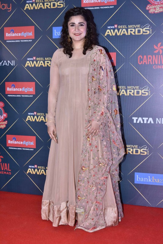 Meher Vij gets clicked on her arrival at News18 REEL Movie Awards 2018 in Mumbai. Richa Chadha,Rajkummar Rao,Jim Sarbh,Nikhil Advani,Dia Mirza,News18 REEL Movie Awards 2018,News18 REEL,News18 REEL Movie Awards,celebs at News18 REEL Movie Awards 2018