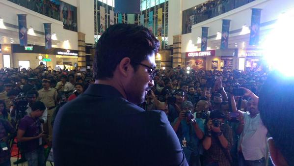 Allu Arjun Promotes 'S/O Satyamurthy' (Son of Satyamurthy) in Kochi Son of Satyamurthy,S/o Satyamurthy,Allu arjun,allu arjun in kochi,S/o Satyamurthy promotions