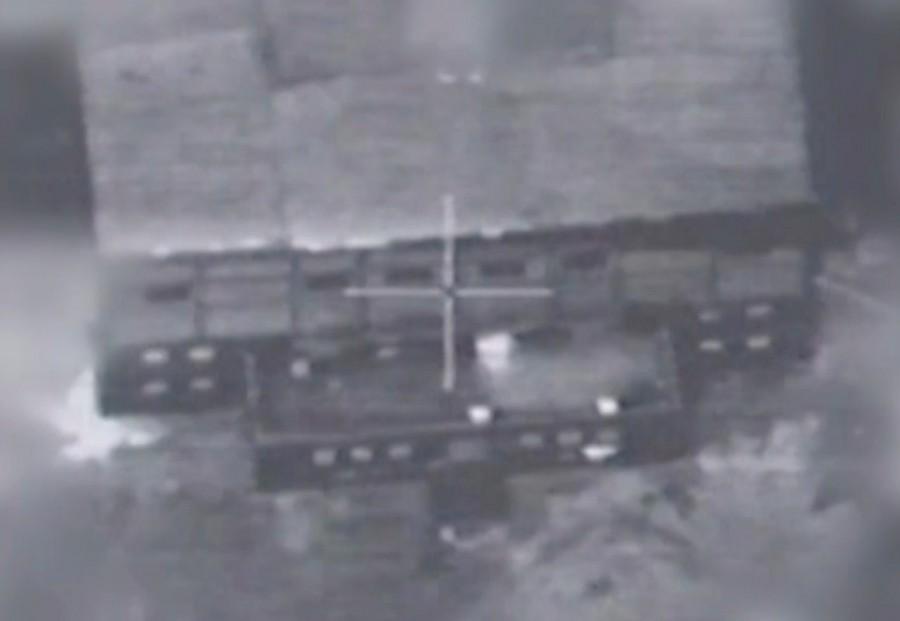 A screen grab from a video of an undated material released by the Israeli military on March 21, 2018. Israel admits bombing suspected Syrian,Israel admits bombing on Syrian,Syrian,Israel,warns Iran,Israel warns Iran,Syrian nuclear reactor