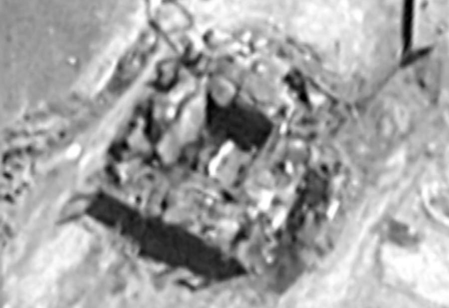 A screen grab from a video of an undated material released by the Israeli military. Israel admits bombing suspected Syrian,Israel admits bombing on Syrian,Syrian,Israel,warns Iran,Israel warns Iran,Syrian nuclear reactor