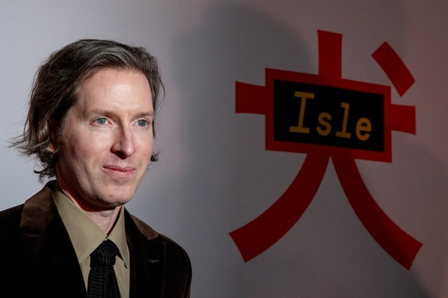 Director Wes Anderson poses for the cameras during at Isle of Dogs special screening. Wes Anderson,Jeff Goldblum,Greta Gerwig,Isle of Dogs,Isle of Dogs special screening,Isle of Dogs special screening pics,Isle of Dogs pics,Isle of Dogs images,Isle of Dogs cast