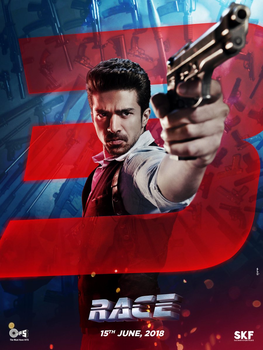 Suraj: the angry young man. Race 3,Race 3 logo,Race 3 first look,Race 3 poster,salman khan race 3,Jacqueline Fernandez,Jacqueline Fernandez Race 3,Salman Khan,Salman Khan pics