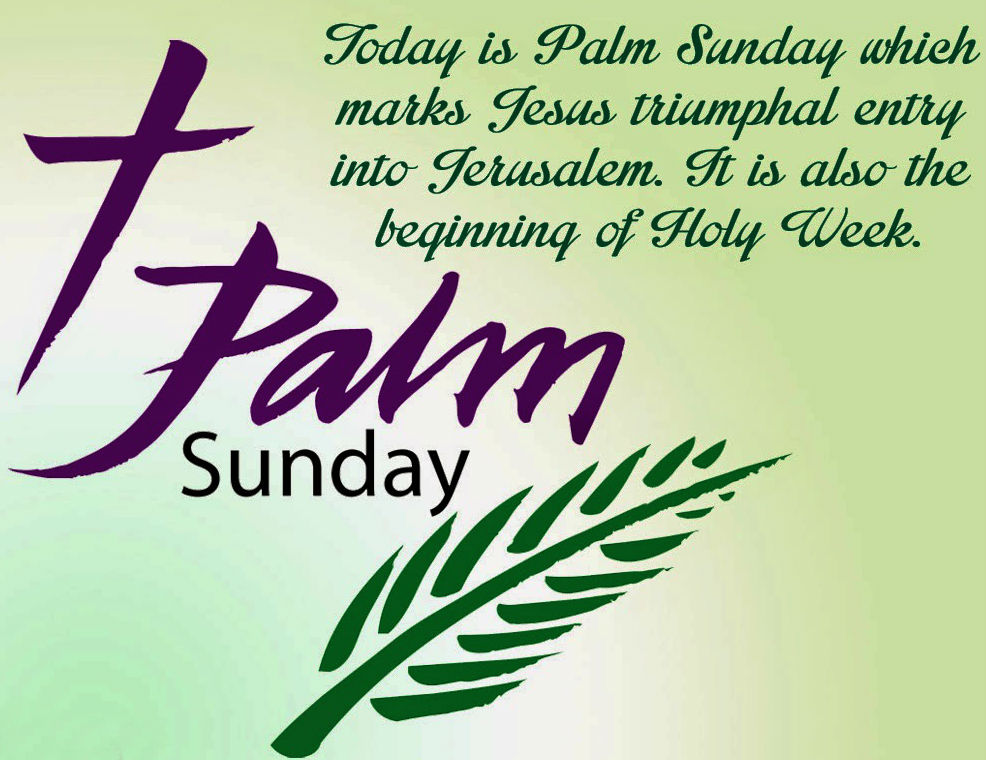 Palm Sunday 2018 Best Quotes Bible Verses Wishes Picture