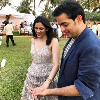 Mukesh Ambani's son Akash Ambani and Shloka Mehta daughter of Russell Mehta got engaged in a private ceremony at Taj Holiday Village Resort & Spa in Goa.