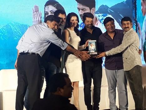 Telugu movie MLA (Manchi Lakshanalunna Abbai) success meet held at Hyderabad. Celebs like Kalyan Ram, Kajal Aggarwal and others graced the event.