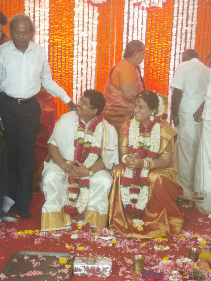 Rebel AIADMK leader Sasikala Pushpa married lawyer B Ramaswamy in a private ceremony in Delhi on Monday, defying a court order which had stayed the marriage. Sasikala Pushpa,Sasikala Pushpa wedding,Sasikala Pushpa marriage,Sasikala Pushpa wedding pics,Sasikala Pushpa marriage pics,Sasikala Pushpa weds Ramaswam,lawyer B Ramaswamy
